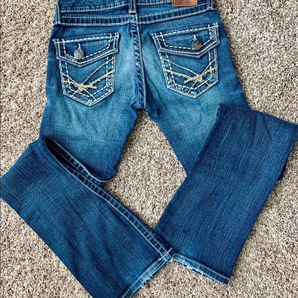 BKE 
Stella Boot Stretch Blue Jeans size 23x31.5